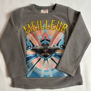 Korean K-Pop graphic sweatshirt